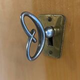 Vintage wardrobe with compass feet