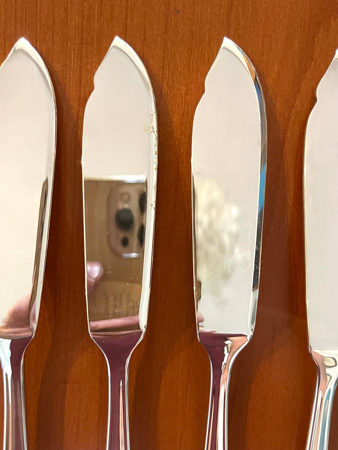 Christofle Dax model, fish cutlery