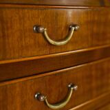 Large Nutwood Chest of Drawers by Ole Wanscher, 1940's