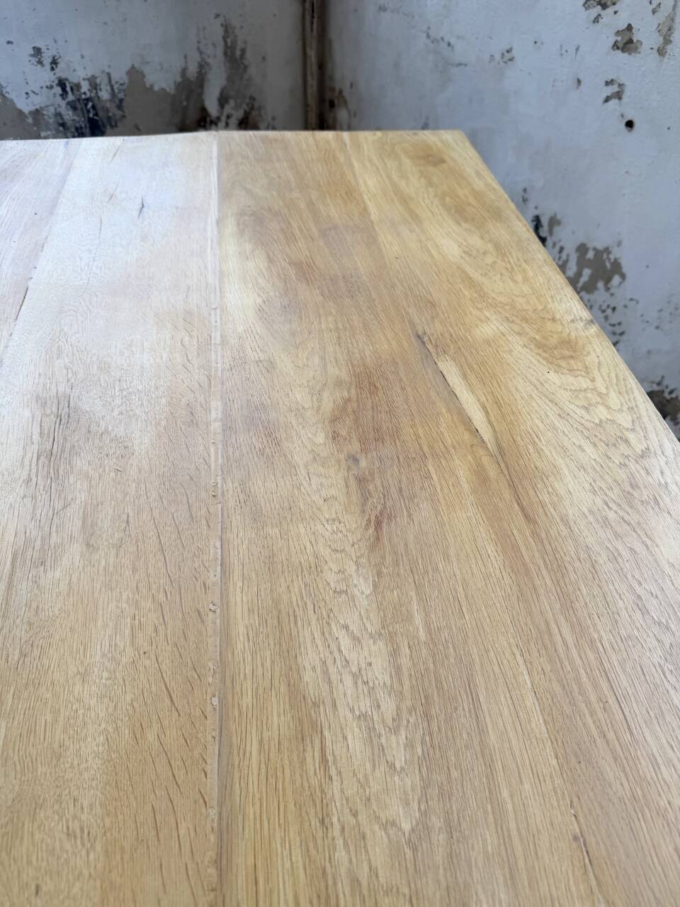 Table de ferme chêne doré 160cm
