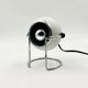 Lampe de table eyeball Targetti chrome design spatial Italie années 70
