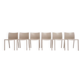 6 chaises Magis Air par Jasper Morrison, après 2000