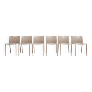 Set of 6 Magis Air chairs by Jasper Morrison, after 2000