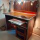Solid wood desk