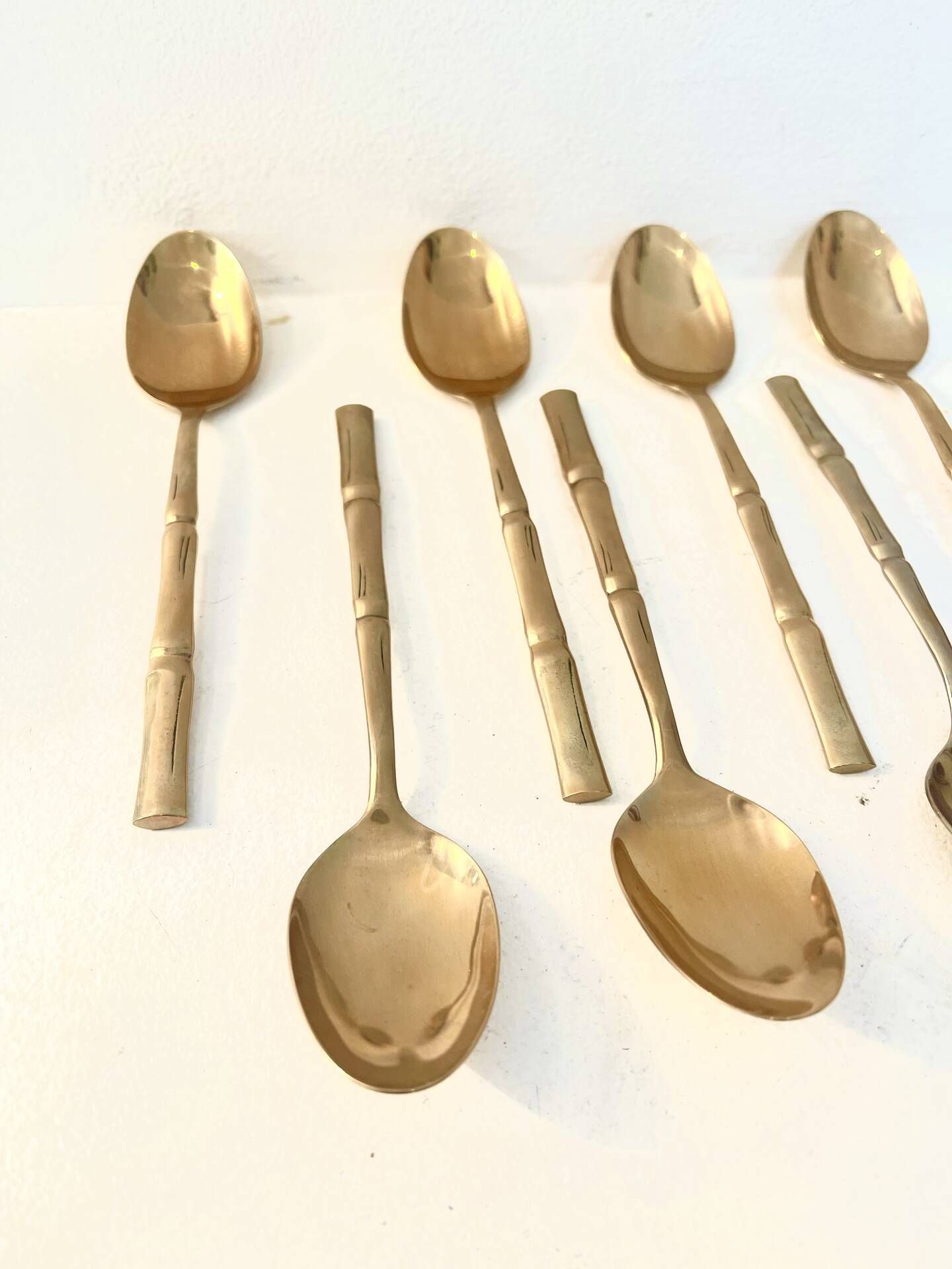 12 teaspoons, Hollywood Regency - circa 1970