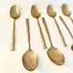 12 teaspoons, Hollywood Regency - circa 1970