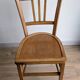 Vintage 1950s Bistro Chair in Beech