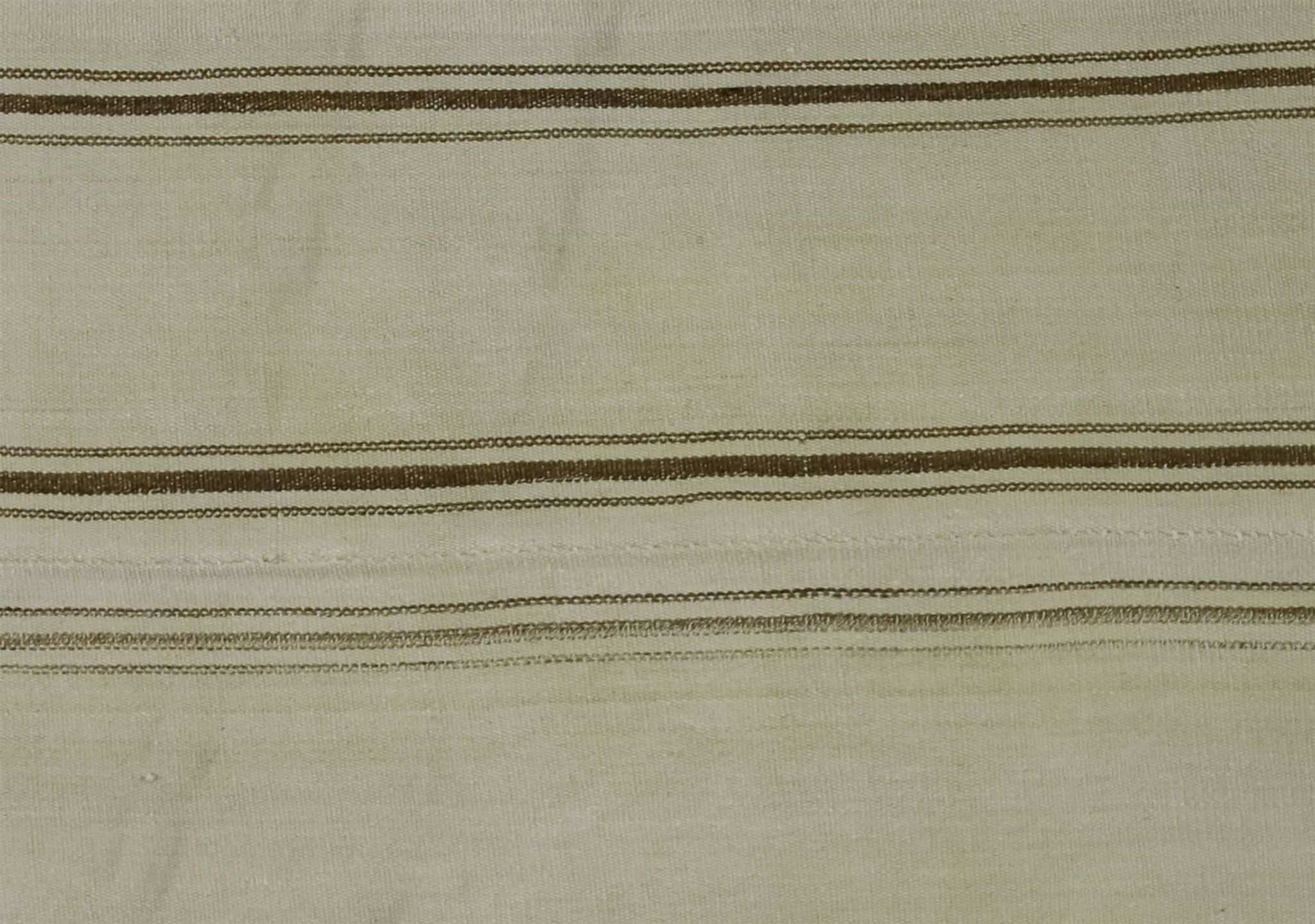 Turkish Kilim Konya Vintage 166x268 cm Beige Minimalist Stripes