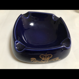 Large ashtray in vintage earthenware Champagne de Castellane
