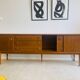 Vintage Scandinavian teak sideboard – circa 1960
