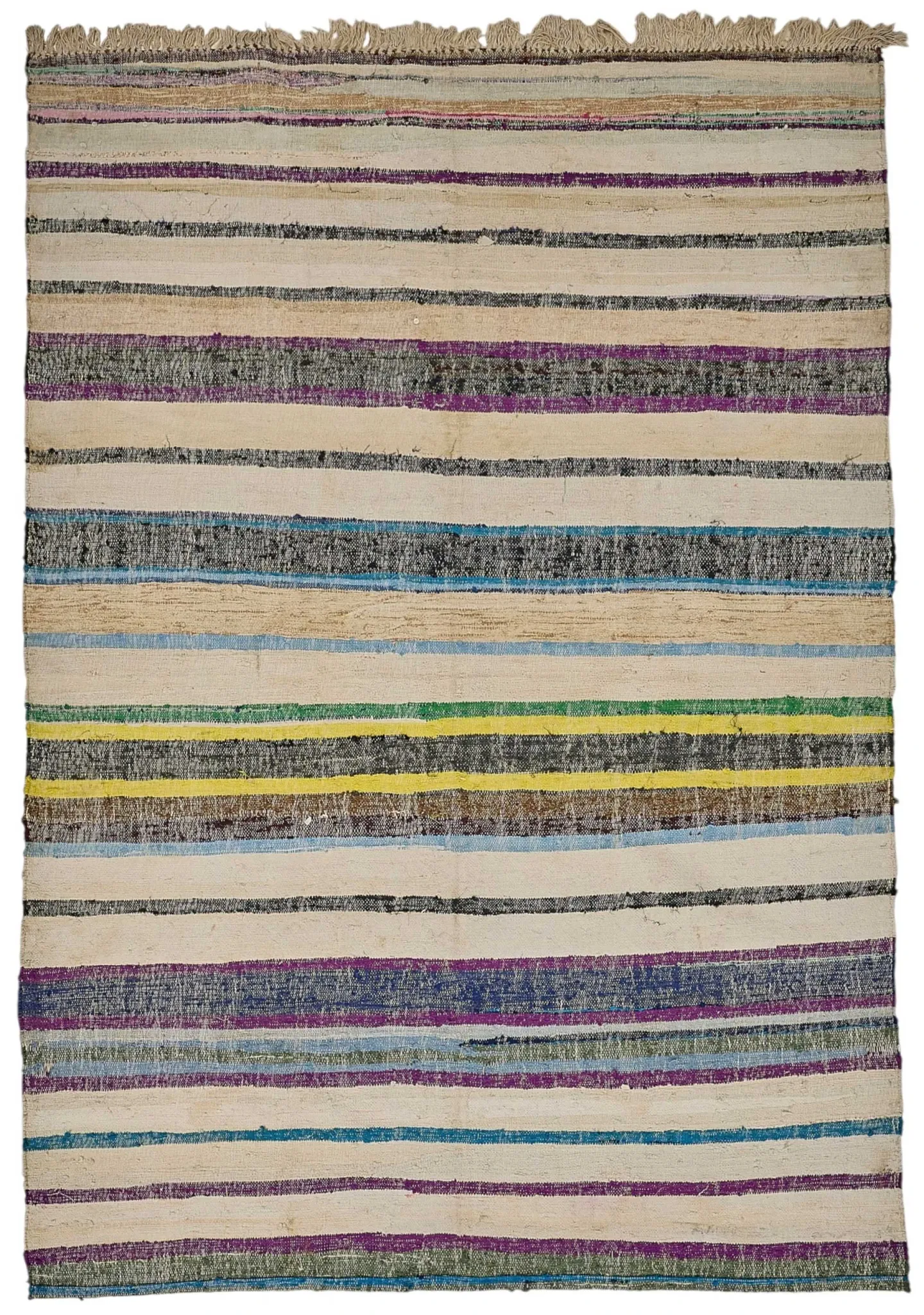 Turkish Handwoven Flatweave Chaput Kilim 180 cm x 268 cm