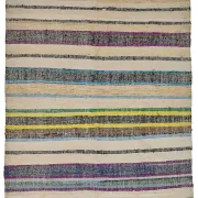 Turkish Handwoven Flatweave Chaput Kilim 180 cm x 268 cm