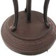 Lampe montgolfière de table en vitrail façon Tiffany