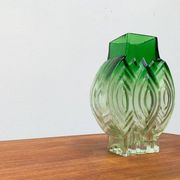 Vintage Finnish glass vase by Kaj Blomqvist for Kumela