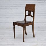 1930s, set of 6 scandinavian chairs, original good condition.
