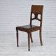 Suite de 6 chaises scandinaves années 30, bon état d'origine.