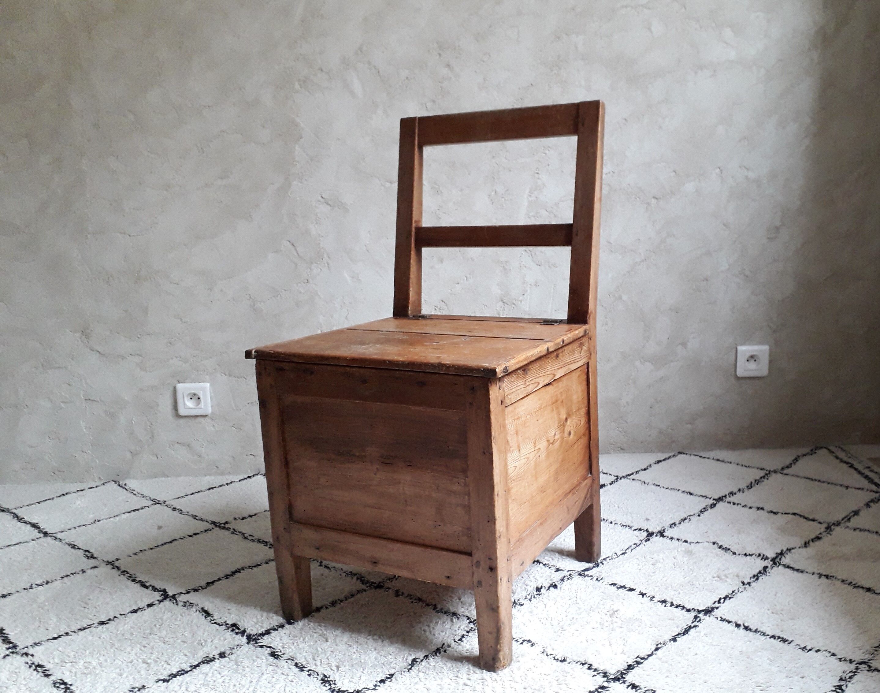 Chaise coffre