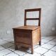 Chaise coffre