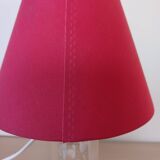 “Dancers” bedside lamp with crystal glass base
