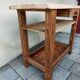 Solid wood table