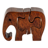 Elephant-shaped puzzle toy – The Playmill Atkinson (attr.) – USA