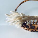 Old rattan basket