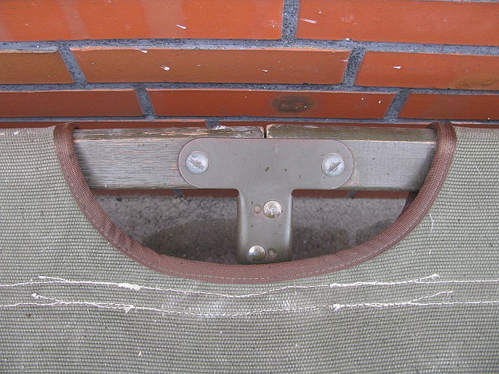 Us army military folding bed, 1950s