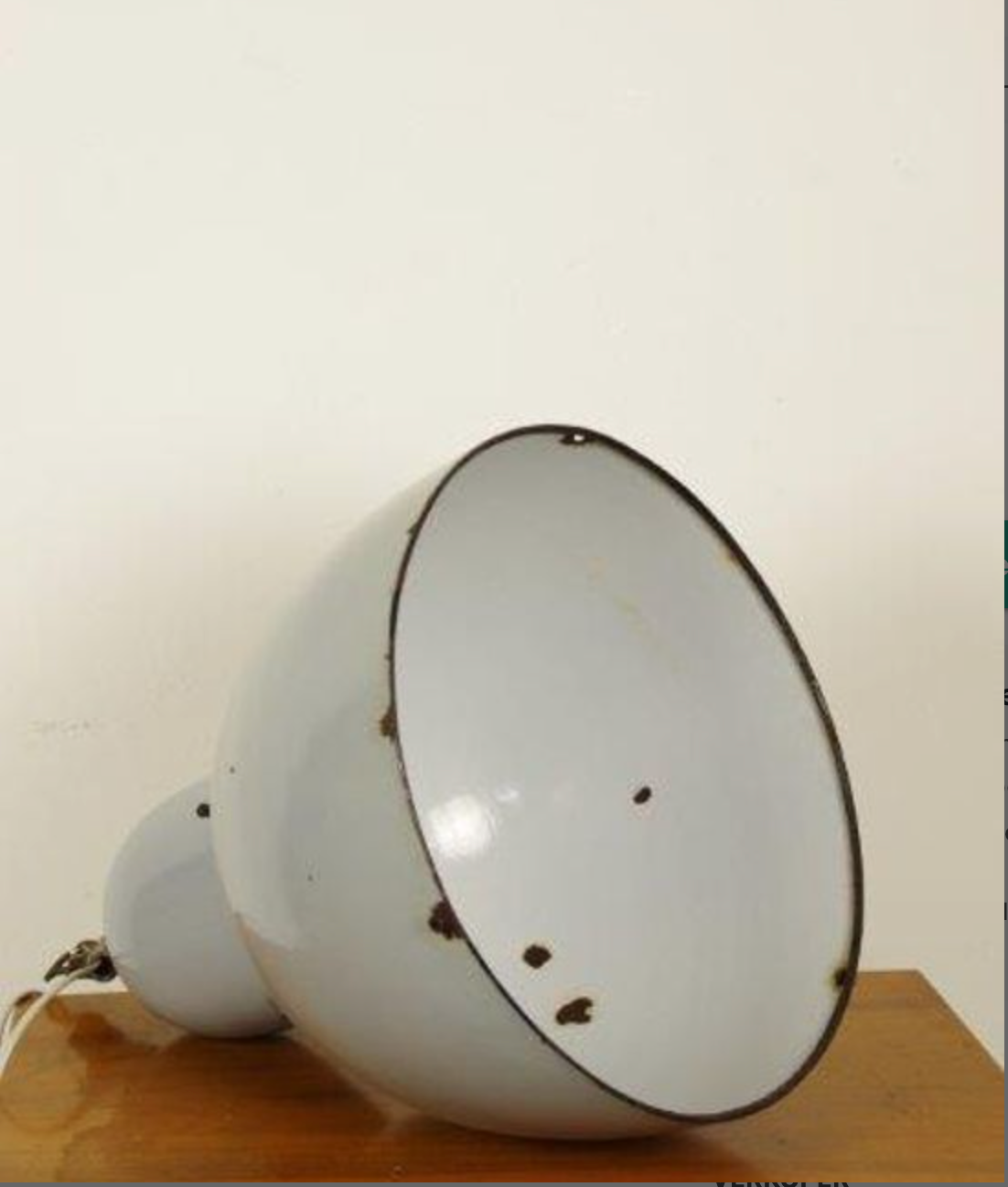 Industrial suspension blue gray