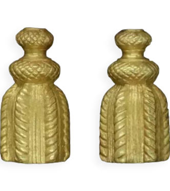 Paire de glands à rideau style Louis XVI du XIXe