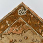 Tapis persan classique pêche et marron 7x10, 204x313 cm