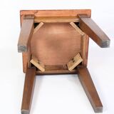 Set Of Side Tables Made In Polished Wood From 1970s