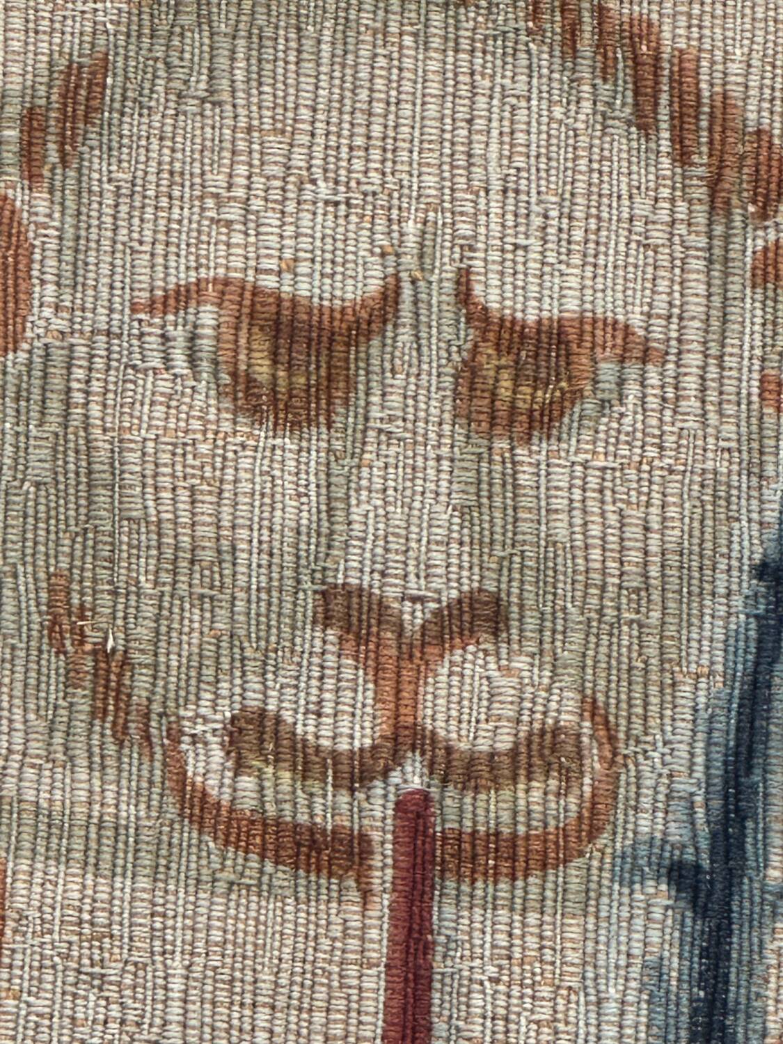 Hand-screen printed tapestry "concert of fountains"