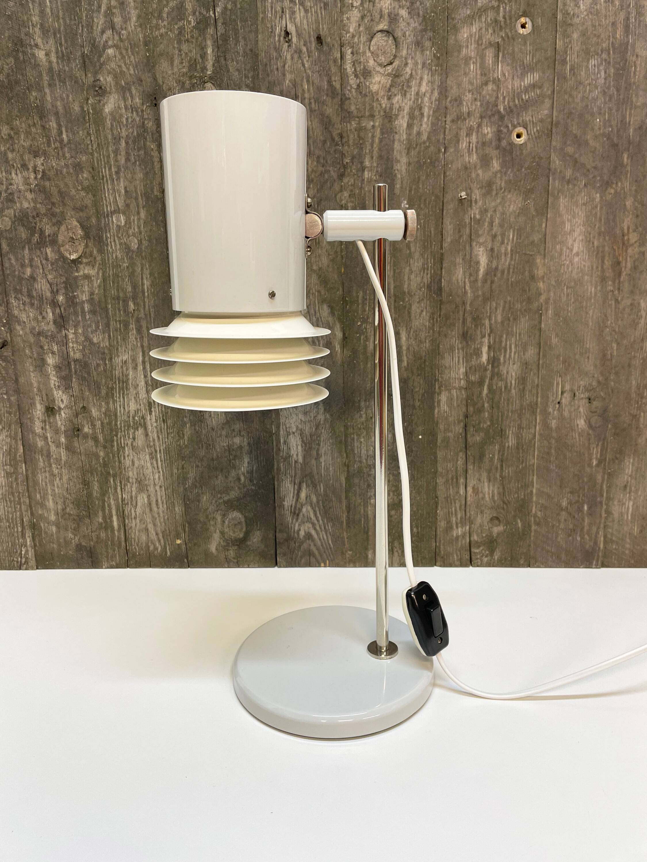 Gray MEOS desk lamp, 1970s.