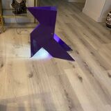 LAMPE ORIGAMI COCOTTE LEONIE BLEUE/MAUVE