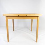 Extendable dining table in oak 60s