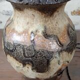 Fat lava west germany sandstone lamp 1970
