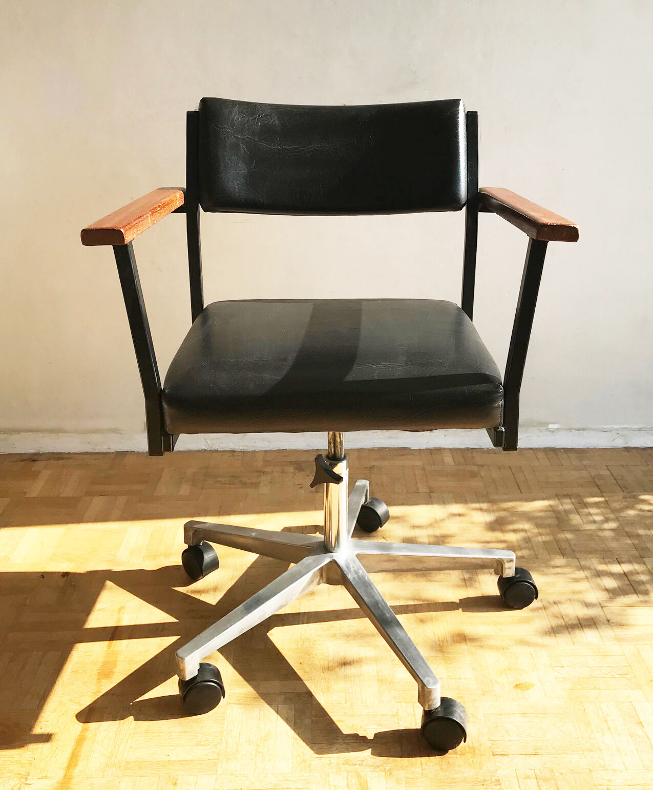 Office chair on wheels