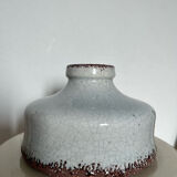 Raku style vase