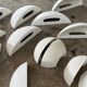 Set of 14 SEDAP plaster wall lights
