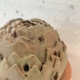 Vase soliflore en gré emmaillé XX siècle