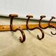 Wall coat rack