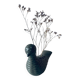 Vase forme oiseau signé Le potier Menton