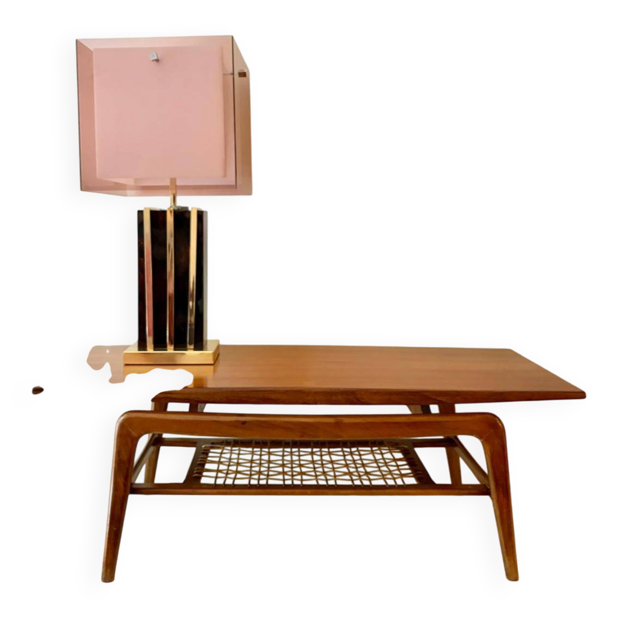 Table Basse Mid-Century par Arne Hovmand Olsen