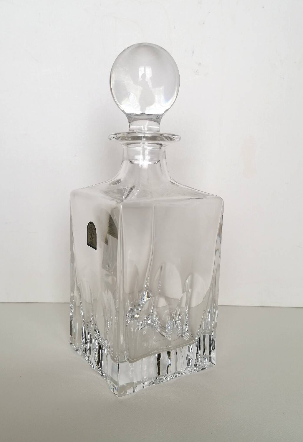 Da Vinci crystal whiskey decanter