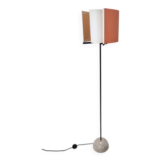 Rare Lampadaire Moderniste modèle "Abate" par Afra et Tobia Scarpa pour Ibis, Italie