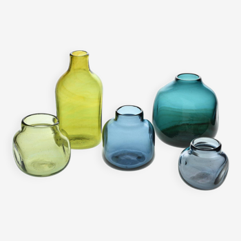 Ensemble de vases par Claude Morin, circa 1975