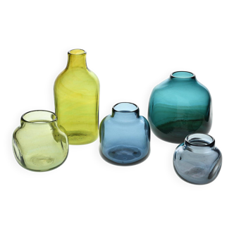 Set of vases by Claude Morin, circa 1975