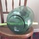 Demijohn green blown glass Viresa