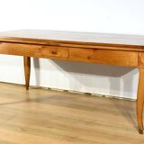 Table régionale en merisier, style Louis XV, milieu XIXème