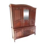 Solid cherry vessel with showcase